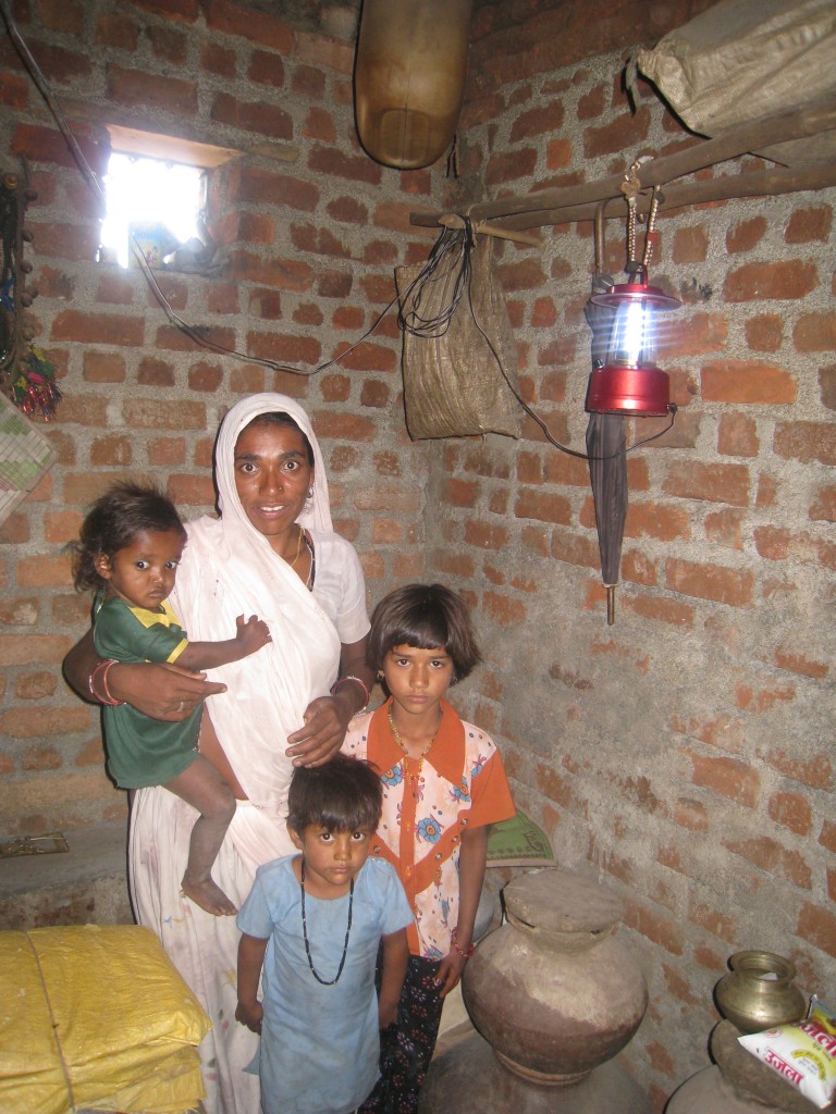 Ballabh Bai with her children