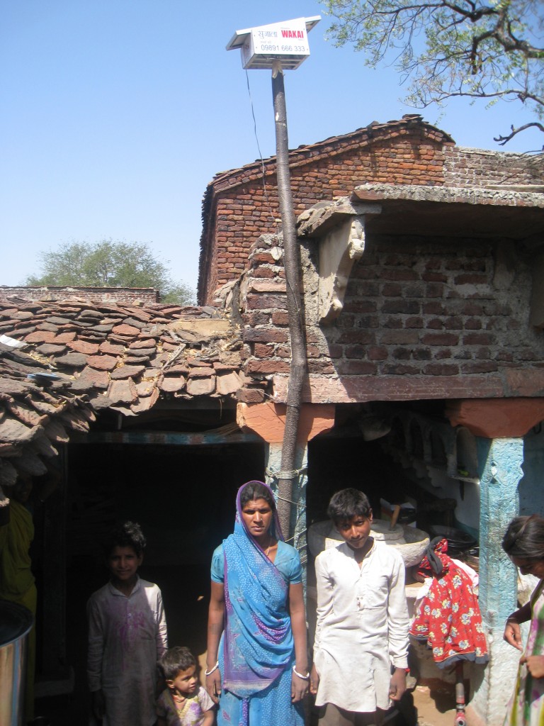 Sona Bai with her children