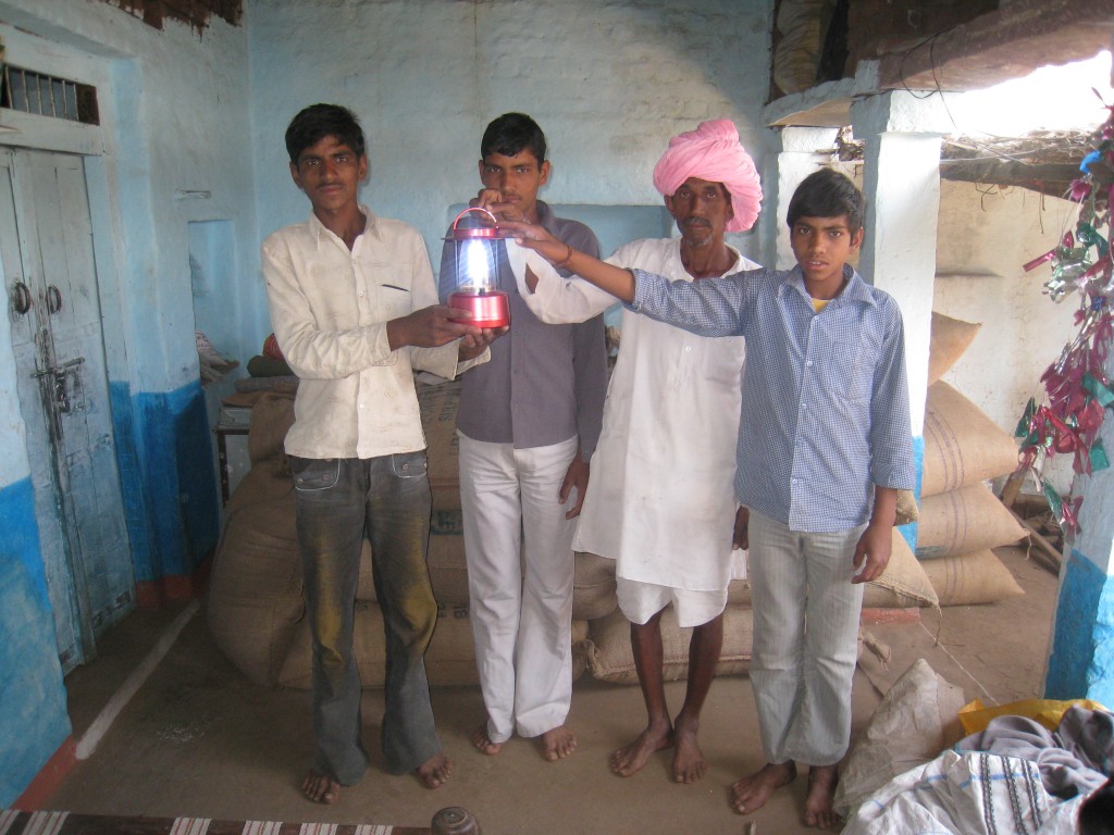 Raghunath Singh with his sons